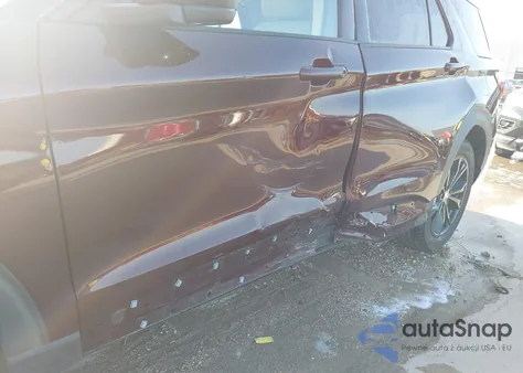 2022 Ford Explorer Xlt z USA, uszkodzony, nr VIN 1FMSK7DH2NGA79595